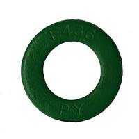 1-1/4" F436 Structural Flat Washer, Hardened, Teflon (Xylan®) Green